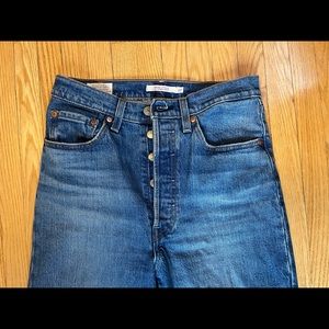 Levi’s ribcage straight jeans